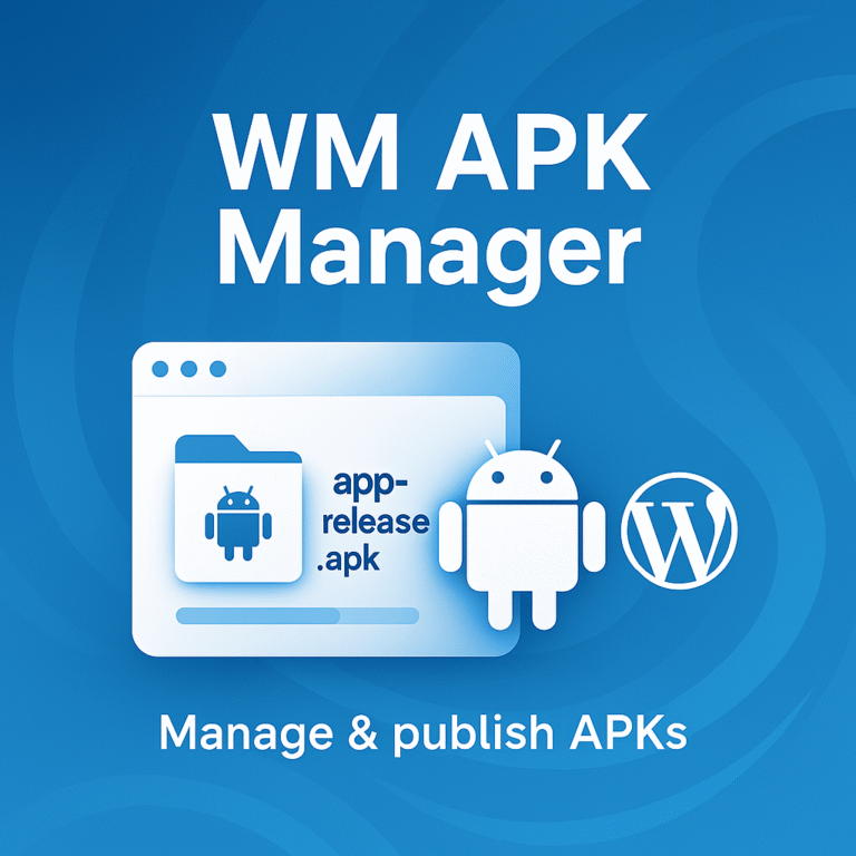WM APK Manager