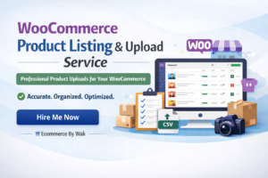 woocommerce product listing ecommercebywak.com