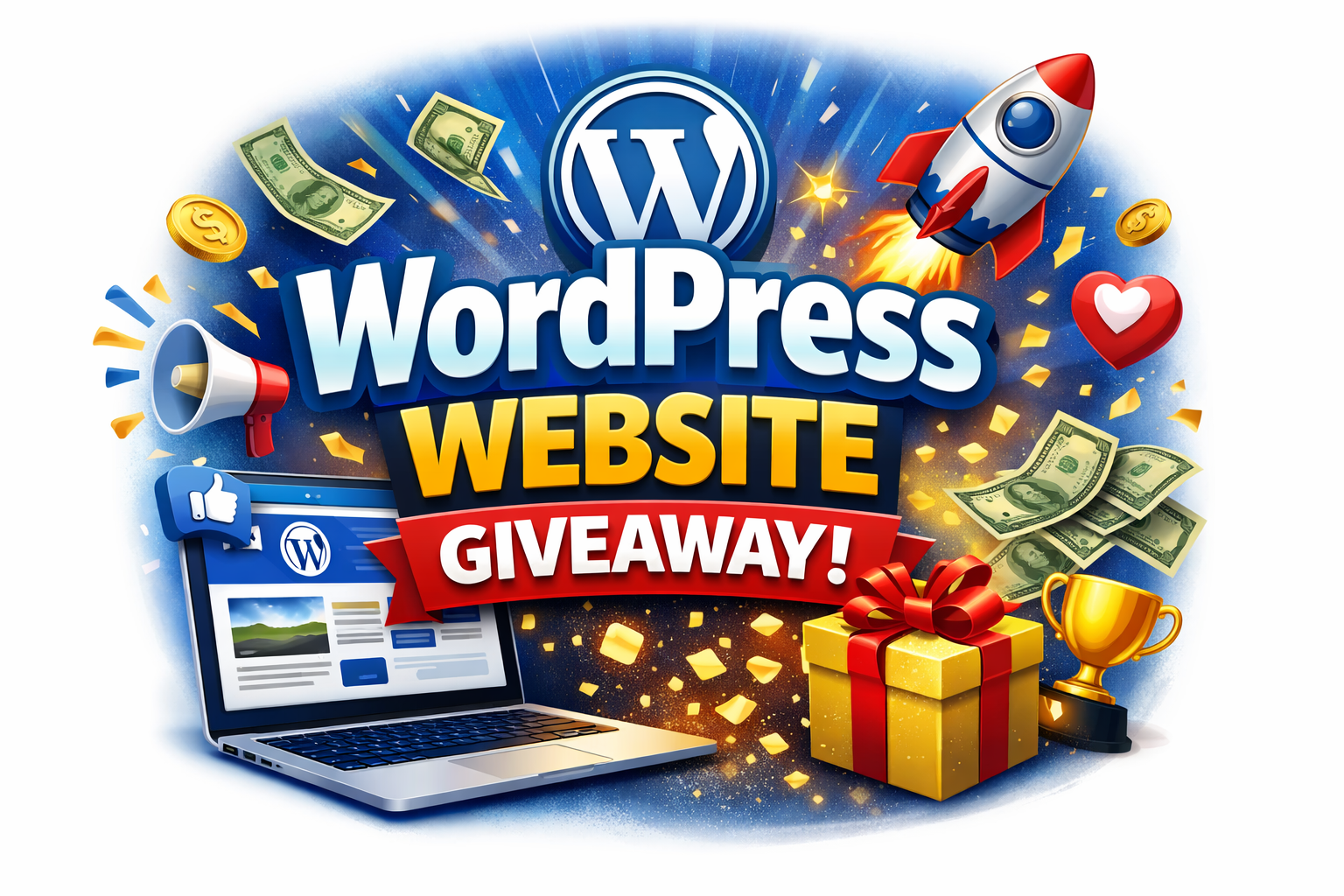 WordPress Website Giveaway